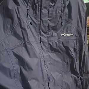 Columbia Navy Windbreaker Jacket